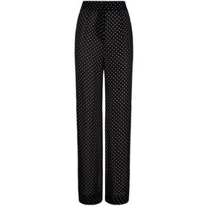 Agent Provocateur Pennie Black Silk Pants 2 Small New Without Tags